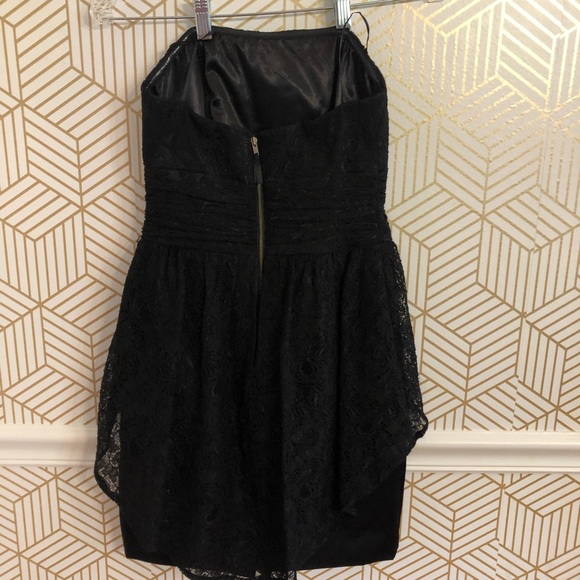 Guess, strapless lace satin party dress size 4🎉 - Picture 2 of 6